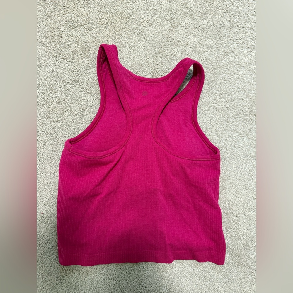 Lululemon Ebb to Street cropper tank, size 8 - Picture 3 of 3